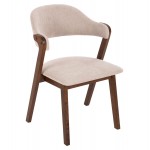 ΚΑΡΕΚΛΑ RIDER HM9734 02 RUBBERWOOD ΣΕ ΚΑΡΥΔΙ-ΥΦΑΣΜΑ ΕΚΡΟΥ 59x59x83Yεκ SET 2τμχ c488581