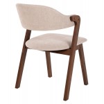 ΚΑΡΕΚΛΑ RIDER HM9734 02 RUBBERWOOD ΣΕ ΚΑΡΥΔΙ-ΥΦΑΣΜΑ ΕΚΡΟΥ 59x59x83Yεκ SET 2τμχ c488581