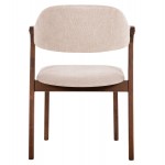 ΚΑΡΕΚΛΑ RIDER HM9734 02 RUBBERWOOD ΣΕ ΚΑΡΥΔΙ-ΥΦΑΣΜΑ ΕΚΡΟΥ 59x59x83Yεκ SET 2τμχ c488581