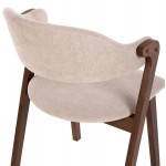 ΚΑΡΕΚΛΑ RIDER HM9734 02 RUBBERWOOD ΣΕ ΚΑΡΥΔΙ-ΥΦΑΣΜΑ ΕΚΡΟΥ 59x59x83Yεκ SET 2τμχ c488581