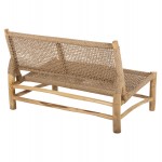 ΚΑΝΑΠΕΣ ΕΞΩΤ ΧΩΡΟΥ 2-ΘΕΣΙΟΣ LONDER HM5984 ΞΥΛΟ ΤΕΑΚ ΚΑΙ ΣΥΝΘΕΤΙΚΟ RATTAN TWISTED 120x75x78Y c488586