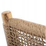 ΚΑΝΑΠΕΣ ΕΞΩΤ ΧΩΡΟΥ 2-ΘΕΣΙΟΣ LONDER HM5984 ΞΥΛΟ ΤΕΑΚ ΚΑΙ ΣΥΝΘΕΤΙΚΟ RATTAN TWISTED 120x75x78Y c488586