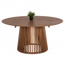 ΤΡΑΠΕΖΙ ΤΡΑΠΕΖΑΡΙΑΣ FRANTZ HM9457 11 ΜΑΣΙΦ MINDI ΞΥΛΟ ΣΕ ΦΥΣΙΚΟ Φ150x75Υεκ c488631