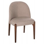 ΚΑΡΕΚΛΑ ΤΡΑΠΕΖΑΡΙΑΣ RAMMER HM9744 02 RUBBERWOOD ΣΕ ΚΑΡΥΔΙ-ΕΚΡΟΥ ΥΦΑΣΜΑ 57x55x86Υεκ SET 2τμχ c488637