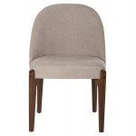 ΚΑΡΕΚΛΑ ΤΡΑΠΕΖΑΡΙΑΣ RAMMER HM9744 02 RUBBERWOOD ΣΕ ΚΑΡΥΔΙ-ΕΚΡΟΥ ΥΦΑΣΜΑ 57x55x86Υεκ SET 2τμχ c488637