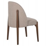 ΚΑΡΕΚΛΑ ΤΡΑΠΕΖΑΡΙΑΣ RAMMER HM9744 02 RUBBERWOOD ΣΕ ΚΑΡΥΔΙ-ΕΚΡΟΥ ΥΦΑΣΜΑ 57x55x86Υεκ SET 2τμχ c488637