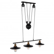 ΦΩΤΙΣΤΙΚΟ ΟΡΟΦΗΣ 3-ΦΩΤΟ HM4120 ΜΕΤΑΛΛΟ ΣΕ ΜΑΥΡΟ ΧΡΩΜΑ 91x91x95 5Υεκ c488650