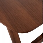 ΤΡΑΠΕΖΙ ΤΡΑΠΕΖΑΡΙΑΣ RINER ΟΡΘΟΓΩΝΙΟ HM9745 MDF ΜΕ ΚΑΠΛΑΜΑ ΚΑΡΥΔΙΑΣ 180x90x76εκ c488688