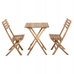 ΣΕΤ 3ΤΜΧ ΕΞΩΤ ΧΩΡΟΥ ΠΤΥΣΣΟΜΕΝΟ KENDYR HM9907 ΜΑΣΙΦ TEAK ΞΥΛΟ-ΦΥΣΙΚΟ 46x50x88 5Υ c488765