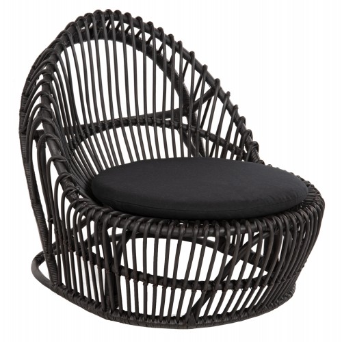 ΠΟΛΥΘΡΟΝΑ ENTROPY HM9840 03 ΦΥΣΙΚΟ RATTAN ΜΕ ΜΑΞΙΛΑΡΙ-ΜΑΥΡΟ 80x97x85Υεκ c488800