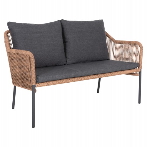 ΚΑΝΑΠΕΣ ΕΞ ΧΩΡΟΥ BAFFIN HM6054 03 ΑΛΟΥΜ ΑΝΘΡΑΚΙ-ΣΥΝΘ RATTAN ΜΠΕΖ-ΑΝΘΡΑΚΙ ΜΑΞΙΛΑΡΙΑ c488811