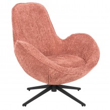 ΠΟΛΥΘΡΟΝΑ ΠΕΡΙΣΤΡΕΦΟΜΕΝΗ BRYNN HM9594 02 ΡΟΖ ΜΠΟΥΚΛΕ-ΜΑΥΡΗ ΜΕΤΑΛ ΒΑΣΗ 88x76x88Υεκ c488829