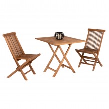 ΣΕΤ ΤΡΑΠΕΖΑΡΙΑΣ ΕΞΩΤ ΧΩΡΟΥ ΠΤΥΣΣΟΜΕΝΑ 3ΤΜΧ KENDALL HM11951 ΜΑΣΙΦ ΞΥΛΟ TEAK ΦΥΣΙΚΟ c488843