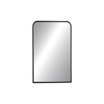 Καθρέπτης Classy Inart μαύρο αλουμίνιο 50x2 5x80εκ c488855