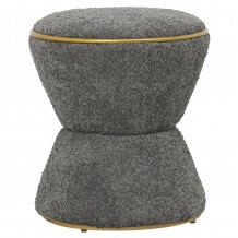 ΣΚΑΜΠΟ ΣΤΡΟΓΓΥΛΟ LINNER HM9604 11 ΜΠΟΥΚΛΕ ΥΦΑΣΜΑ ΓΚΡΙ-ΧΡΥΣΗ ΛΕΠΤΟΜΕΡΕΙΑ Φ38 5x43Υ c488901