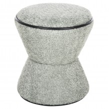 ΣΚΑΜΠΟ ΣΤΡΟΓΓΥΛΟ LINNER HM9604 05 ΜΠΟΥΚΛΕ ΥΦΑΣΜΑ ΦΥΣΤΙΚΙ-ΜΑΥΡΗ ΛΕΠΤΟΜΕΡΕΙΑ Φ38x44 εκ c488906