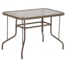 ΤΡΑΠΕΖΙ ADAM HM5020 04 ΜΕΤΑΛΛΙΚΟ ΣΑΜΠΑΝΙ ΜΕ ΓΥΑΛΙΝΗ ΕΠΙΦΑΝΕΙΑ 110Χ60Χ71Υεκ c488911