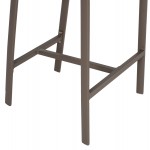 ΣΚΑΜΠΟ ΑΛΟΥΜΙΝΙΟΥ ΣΑΜΠΑΝΙ ΜΕ ΜΠΡΑΤΣΑ RATTAN TEXTLINE 56x58x105Yεκ HM5892 23 c488999
