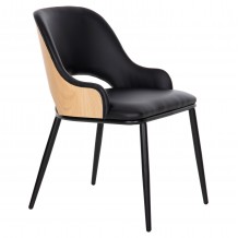 ΚΑΡΕΚΛΑ DELF HM9617 01 PU ΜΑΥΡΟ-ΜΑΥΡΑ ΜΕΤΑΛ ΠΟΔΙΑ-ΞΥΛΙΝΗ ΠΛΑΤΗ ΦΥΣΙΚΟ 48x55x76Υεκ SET 2τμχ c489064