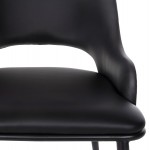 ΚΑΡΕΚΛΑ DELF HM9617 01 PU ΜΑΥΡΟ-ΜΑΥΡΑ ΜΕΤΑΛ ΠΟΔΙΑ-ΞΥΛΙΝΗ ΠΛΑΤΗ ΦΥΣΙΚΟ 48x55x76Υεκ SET 2τμχ c489064