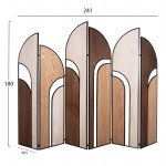 ΠΑΡΑΒΑΝ 6-ΦΥΛΛΟ ΜΟΝΗΣ ΟΨΗΣ CRYPT HM4221 MDF ΣΕ 4 ΧΡΩΜΑTA-ΜΑΥΡΟ ΜΕΤΑΛΛΟ 241x1 5x180Υεκ c489099