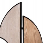 ΠΑΡΑΒΑΝ 6-ΦΥΛΛΟ ΜΟΝΗΣ ΟΨΗΣ CRYPT HM4221 MDF ΣΕ 4 ΧΡΩΜΑTA-ΜΑΥΡΟ ΜΕΤΑΛΛΟ 241x1 5x180Υεκ c489099