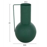 ΔΙΑΚΟΣΜΗΤΙΚΟ BAZO FLAGON HM4260 03 ΜΕΤΑΛΛΟ ΣΕ ΠΡΑΣΙΝΟ Φ26x45Υ εκ c489133