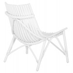 ΚΑΡΕΚΛΑ ΕΞΩΤ ΧΩΡΟΥ CELLION HM9812 03 ΡΑΒΔΟΙ RATTAN ΣΕ ΛΕΥΚΟ ΧΡΩΜΑ 76x72x83Υεκ c489146