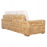 ΚΑΝΑΠΕΣ ΤΡΙΘΕΣΙΟΣ ΕΞ ΧΩΡΟΥ TROPEL HM9808 ΞΥΛΟ MANGO-RATTAN ΦΥΣΙΚΟ-ΛΕΥΚΑ ΜΑΞΙΛΑΡΙΑ 216x88x85Υεκ c489254