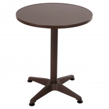 ΤΡΑΠΕΖΙ ΣΤΡΟΓΓΥΛΟ GOSS HM5974 02 ΑΛΟΥΜΙΝΙΟ ΚΑΦΕ Φ60x70Υεκ c489426 ΤΡΑΠΕΖΙ ΣΤΡΟΓΓΥΛΟ GOSS HM5974 02 ΑΛΟΥΜΙΝΙΟ ΚΑΦΕ Φ60x70Υεκ c489426