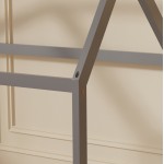 ΚΡΕΒΑΤΙ ΠΑΙΔΙΚΟ PEPE HM677 05 τ MONTESSORI ΞΥΛΟ ΠΕΥΚΟ ΓΚΡΙ- 190x90εκ c489438