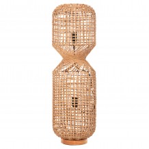 ΦΩΤΙΣΤΙΚΟ ΔΑΠΕΔΟΥ HM4359 ΜΕΤΑΛΛΟ-PAPER ROPE ΣΕ ΚΑΦΕ-2 ΛΑΜΠΕΣ Φ25x78 5Υεκ c489449