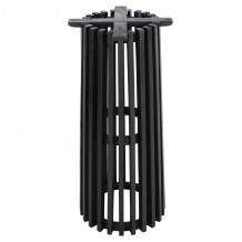 ΒΑΣΗ BAR STAND ΕΣΩΤ ΧΩΡΟΥ ΜΕΣ ΥΨΟΥΣ ΣΤΡΟΓΓΥΛΗ FRANTZ HM9857 12 MINDI ΞΥΛΟ ΣΕ ΜΑΥΡΟ Φ40x90Υεκ c489486