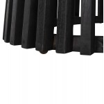 ΤΡΑΠΕΖΙ ΤΡΑΠΕΖΑΡΙΑΣ FRANTZ HM9388 12 ΜΑΣΙΦ MINDI ΞΥΛΟ ΣΕ ΜΑΥΡΟ Φ120X76 5Υεκ c489505