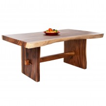 ΤΡΑΠΕΖΙ ΤΡΑΠΕΖΑΡΙΑΣ ULYSES HM9888 ΜΑΣΙΦ ΞΥΛΟ SUAR ΦΥΣΙΚΟ-TOP 9εκ 160x90x78Yεκ c489507