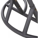 ΔΙΠΛΗ ΚΡΕΜΑΣΤΗ ΦΩΛΙΑ ME ΥΠΟΠΟΔΙΟ GRACIE HM5754 02 ΜΠΕΖ ΣΥΝΘ RATTAN-ΓΚΡΙ ΜΕΤΑΛ ΣΚΕΛΕΤΟΣ Φ120x200Υεκ c489512