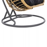 ΔΙΠΛΗ ΚΡΕΜΑΣΤΗ ΦΩΛΙΑ ME ΥΠΟΠΟΔΙΟ GRACIE HM5754 02 ΜΠΕΖ ΣΥΝΘ RATTAN-ΓΚΡΙ ΜΕΤΑΛ ΣΚΕΛΕΤΟΣ Φ120x200Υεκ c489512