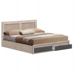 ΚΡΕΒΑΤΙ CAPRI HM312 14 ΜΕ 2 ΣΥΡΤΑΡΙΑ SONAMA-ΑΝΘΡΑΚΙ ΓΙΑ ΣΤΡΩΜΑ 150x200εκ c489632