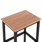 ΣΕΤ ΤΡΑΠΕΖΑΡΙΑ ΜΠΑΡ 5ΤΜΧ BOXY HM9882 01 ΜΑΥΡΟ ΜΕΤΑΛΛΟ-ΜΕΛΑΜΙΝΗ ΣΕ SONAMA c489699