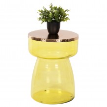 ΒΟΗΘΗΤΙΚΟ ΤΡΑΠΕΖΑΚΙ RANE HM9731 ΓΥΑΛΙ ΠΡΑΣΙΝΩΠΟ-ΧΡΥΣΟ ΜΕΤΑΛΛΟ TOP Φ36x47Υεκ c489739