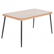 ΤΡΑΠΕΖΙ ΟΡΘΟΓΩΝΙΟ ALLEGRA HM5537 11 ΜΕΤΑΛ ΜΑΥΡΟ-P E RATTAN ΦΥΣΙΚΟ 139 5x79 5x73Υεκ c489784 ΤΡΑΠΕΖΙ ΟΡΘΟΓΩΝΙΟ ALLEGRA HM5537 11 ΜΕΤΑΛ ΜΑΥΡΟ-P E RATTAN ΦΥΣΙΚΟ 139 5x79 5x73Υεκ c489784