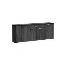 Μπουφές Kinley pakoworld grey wenge 210x40x82εκ c489815