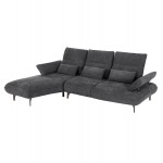 ΓΩΝΙΑΚΟΣ ΚΑΝΑΠΕΣ ΑΡΙΣΤΕΡΗ CONVERT HM3268 03L ΓΚΡΙ ΥΦΑΣΜΑ 283x188x100Υεκ c489948