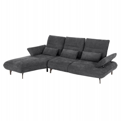 ΓΩΝΙΑΚΟΣ ΚΑΝΑΠΕΣ ΑΡΙΣΤΕΡΗ CONVERT HM3268 03L ΓΚΡΙ ΥΦΑΣΜΑ 283x188x100Υεκ c489948