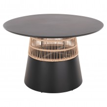 ΤΡΑΠΕΖΙ ΣΤΡΟΓΓΥΛΟ SAEID HM6106 01 ΑΝΘΡΑΚΙ ΑΛΟΥΜΙΝΙΟ-ΜΠΕΖ ΣΧΟΙΝΙ Φ120x75Υεκ c489981 ΤΡΑΠΕΖΙ ΣΤΡΟΓΓΥΛΟ SAEID HM6106 01 ΑΝΘΡΑΚΙ ΑΛΟΥΜΙΝΙΟ-ΜΠΕΖ ΣΧΟΙΝΙ Φ120x75Υεκ c489981