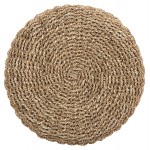 ΣΚΑΜΠΟ BEAM HM7827 01 ΞΥΛΟ ΤΕΑΚ ΚΑΙ SEAGRASS ΣΕ ΦΥΣΙΚΟ ΛΕΥΚΟ Φ42x46Yεκ c489995