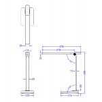 ΦΩΤΙΣΤΙΚΟ ΓΡΑΦΕΙΟΥ LED BLAIN PRO HM4448 01 ΛΕΥΚΟ ΧΡΩΜΑ ABS 17 3x12 5x39 9Υεκ c490102