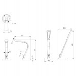 ΦΩΤΙΣΤΙΚΟ ΓΡΑΦΕΙΟΥ LED BLAIN PRO HM4451 02 ΜΑΥΡΟ ΧΡΩΜΑ 34 3x18 3x42 5Υεκ c490106