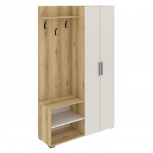 ΕΠΙΠΛΟ ΕΙΣΟΔΟΥ BOW HM18192 ΜΕΛΑΜΙΝΗ ΣΕ ΦΥΣΙΚΟ ΚΑΙ ΕΚΡΟΥ 110x37x184Υεκ c490132