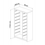 ΣΥΡΤΑΡΙΕΡΑ SANI HM18202 03 ΜΕΛΑΜΙΝΗ SONAMA-14 ΛΕΥΚΑ ΣΥΡΤΑΡΙΑ P E 69x29 6x112 2Υεκ c490134